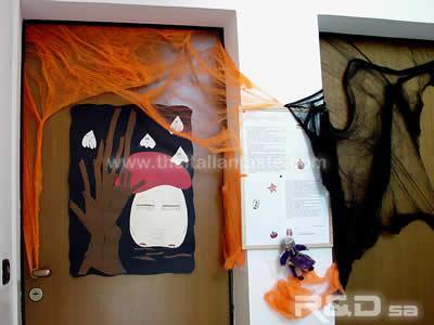 Handmade decoration for Halloween party at home and school