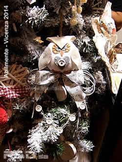 handmade owl for Christmas tree