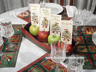 tavola di Natale, come si apparecchia per le Feste utilizzando materiale ecologico