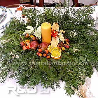 "Natural" centerpiece