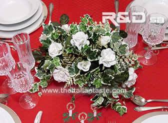 decoration for a christmas table