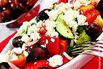 Insalata greca con feta