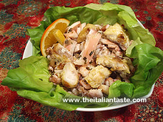 seafood salad, italian-style