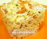 Risotto allo spumante con salmone affumicato