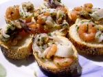 Crostini con pesce