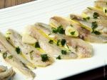 Alici crude marinate