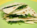 Piadina rucola e mozzarella