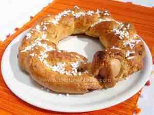 Apulia scarcella, typical Easter ring cake