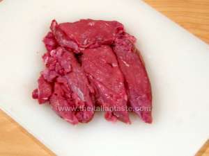 lean lamb meat without visible fat