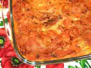 baked lasagne with fish
