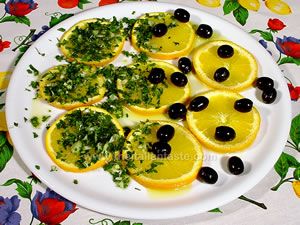Insalata di arance