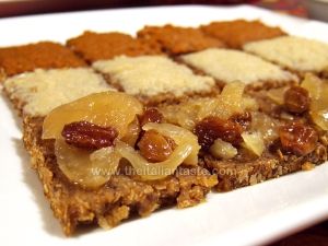 Tartine assortite con pane di segale
