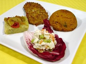 Antipasto assortito di stagione, invernale e vegetariano