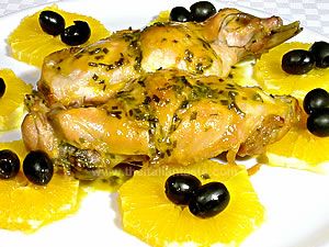 Coniglio all'arancia