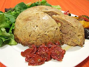 Sformato di carne di manzo e verza