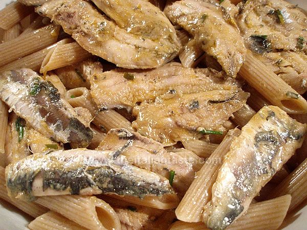 Pasta fredda con le sarde