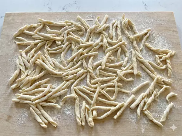 Strozzapreti from Emilia