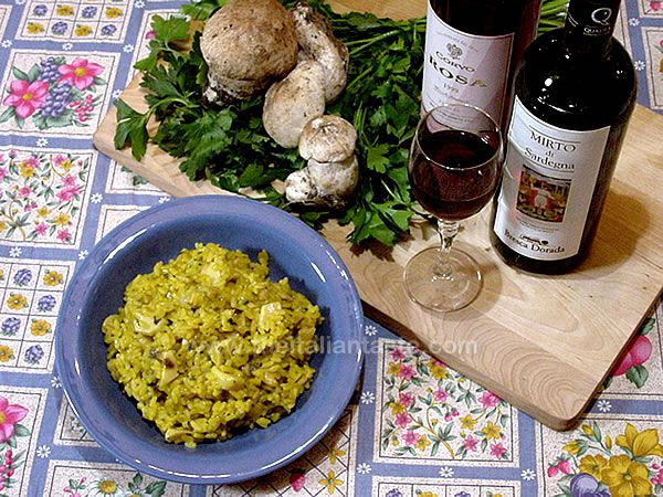Risotto ai funghi porcini