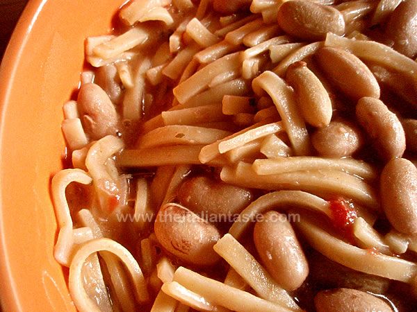 Sagne con fagioli