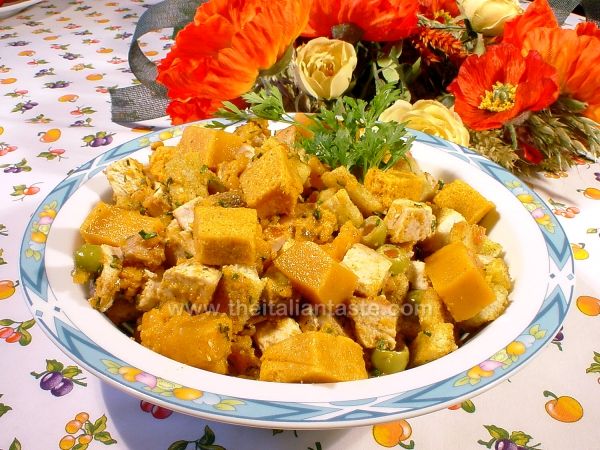 Unusual turkey salad