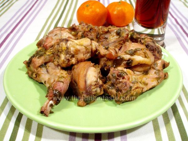 Clementine-and-marsala rabbit