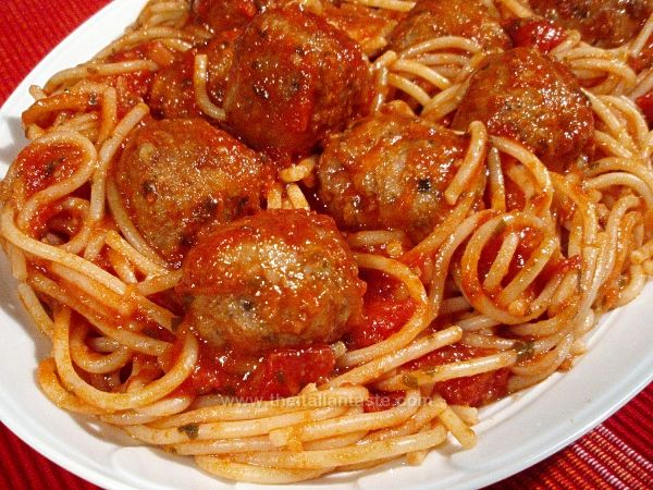 Spaghetti e polpette
