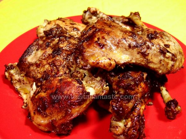 Faraona agli agrumi e cioccolato