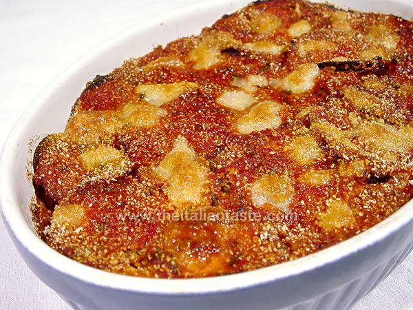 Italian light eggplnt parmesan