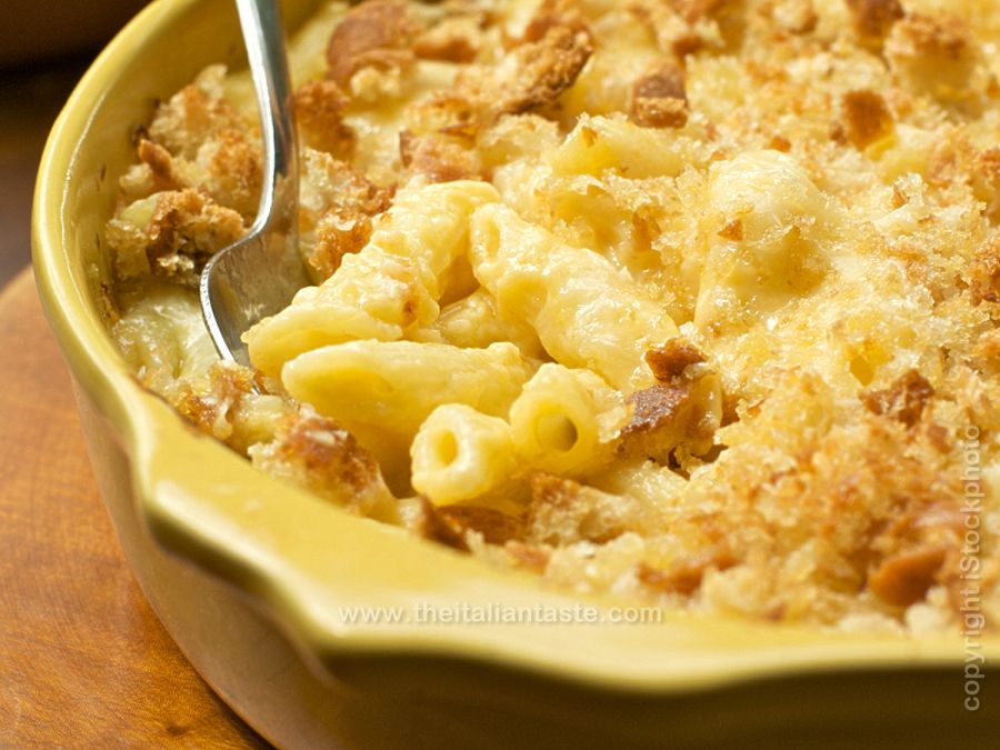 Penne gratinate